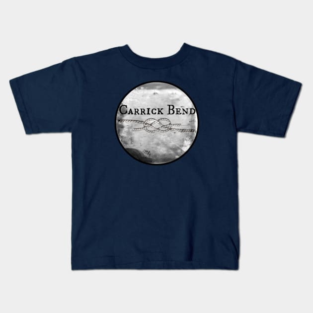 Carrick Bend Kids T-Shirt by TheDaintyTaurus